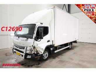 krockskadad bil bedrijf Fuso Canter 3C15 Aut. Koffer Navi Airco Cruise 2022/1