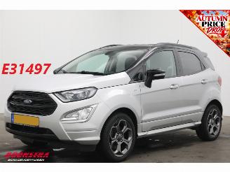 krockskadad bil auto Ford EcoSport 1.0 EcoBoost ST-Line Black Cruise Navi SHZ Apple/Android AHK Camera PDC Airco 2019/5