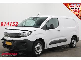 dommages fourgonnettes/vécules utilitaires Opel Combo 1.5 BlueHDi 100 S&S L2 Cruise Navi Virtual Camera PDC AHK Airco 2024/11