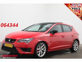 Voiture accidenté Seat Leon 2.0 TSI Cupra 280 Pano DSG SHZ Cruise PDC Clima Navi LED 2014/11