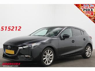 damaged passenger cars Mazda 3 2.2 SkyActiv-D 150 GT-M HUD Bose Cruise Navi Leder Camera PDC Bluetooth Clima 2017/12