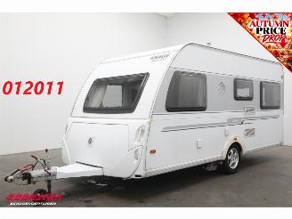 krockskadad bil caravan Knaus  Südwind 450 QU Mover Airco Fietsendrager Dwarsbed Middenkeuken Rondzit 2011/5
