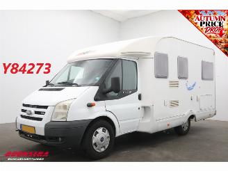 škoda kempování CI  Caroica 595 P 2.2 TDCI Middenkeuken Treinzit Lengtebed Cruise Camera Airco 2008/7