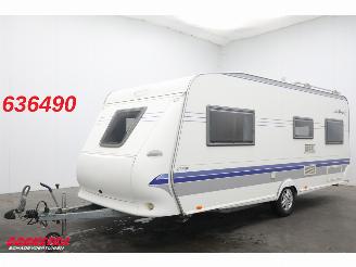 skadebil caravan Hobby  Prestige 540 UL Luifel LMV Middenkeuken Rondzit Lengtebed 2006/4