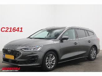 krockskadad bil auto Ford Focus 1.0 EcoBoost Aut. Hybrid Titanium LED Navi Apple/Android PDC Clima 2024/6