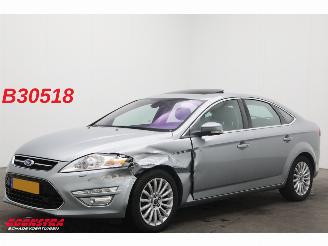 damaged passenger cars Ford Mondeo 1.6 EcoBoost Platinum Pano Cruise Navi SHZ PDC AHK Clima 2013/6