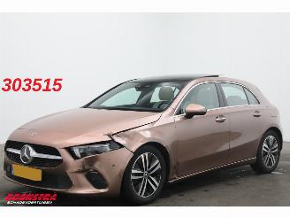 krockskadad bil auto Mercedes A-klasse 180 Business Solution Luxury Aut. Pano Memory Burmester SHZ Camera Leder 2021/4