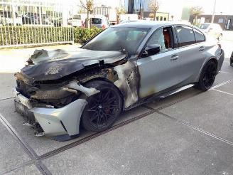 rozbiórka samochody osobowe BMW M3 M3 (G80), Sedan, 2019 3.0 Competition xDrive Turbo 24V 2021/10