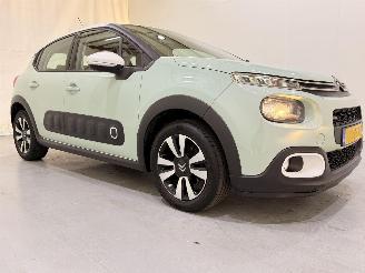 damaged passenger cars Citroën C3 1.2 Puretech 83 Shine 2017/2