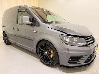 krockskadad bil bedrijf Volkswagen Caddy 2.0 TDI R-pakket 2017/10