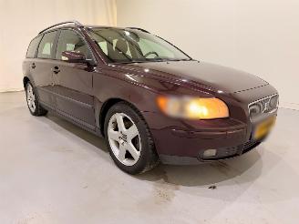 Schadeauto Volvo V-50 2.4 Kinetic Clima 2004/6