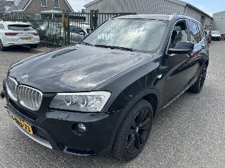 krockskadad bil auto BMW X3 xDrive  3.5i  Automaat 2011/4