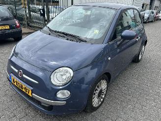 Damaged car Fiat 500 1.0 TwinAir lounge  ( Panoramadak ) 2013/10