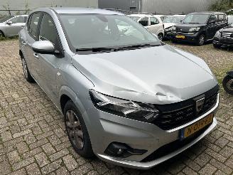 damaged passenger cars Dacia Sandero 1.0 TCe  Comfort 2021/9
