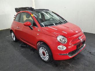Coche siniestrado Fiat 500 1.0 Hybrid Red LOUNGE 2021/10