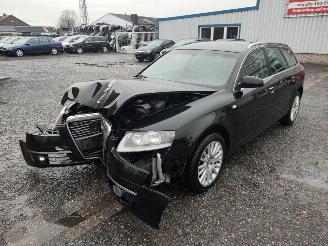 Auto da rottamare Audi A6 4F Zwart LZ9Y Onderdelen Achterklep Deur 2006/11
