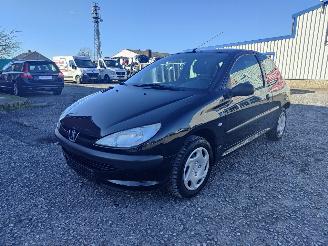 Auto da rottamare Peugeot 206 1.4 Zwart EXYB Onderdelen KFW Motor 2001/1