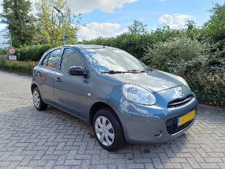 Damaged car Nissan Micra 1.2 Acenta 5drs airco 2012/1