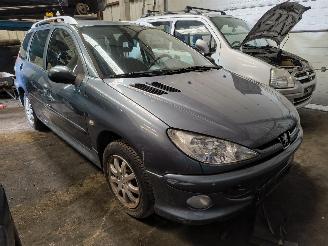 Vaurioauto  passenger cars Peugeot 206 206 SW 1.4 Air-line 3 2006/1