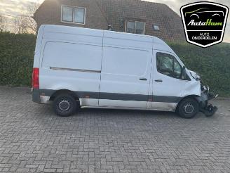 Coche siniestrado Mercedes Sprinter Sprinter 3,5t (907.6/910.6), Van, 2018 314 CDI 2.1 D FWD 2019/2
