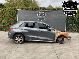 Vrakbiler auto Audi A3 A3 Sportback (8YA), Hatchback 5-drs, 2019 1.0 30 TFSI 12V 2021/8