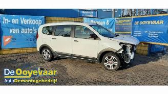 Uttjänta bilar auto Dacia Lodgy Lodgy (JS/SD0J), MPV, 2012 1.3 TCE 130 16V 2019/11