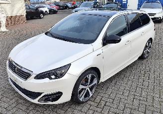 Voiture accidenté Peugeot 308 Peugeot 308 SW gt line automatiek pano full options 2016/6