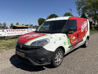 damaged commercial vehicles Fiat Doblo Cargo 1.4 t-jet L2/H1 Maxi BENZINE + CNG !!! AIRCO 2017/8