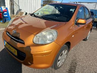 damaged passenger cars Nissan Micra 1.2 Visia Pack 2011/4
