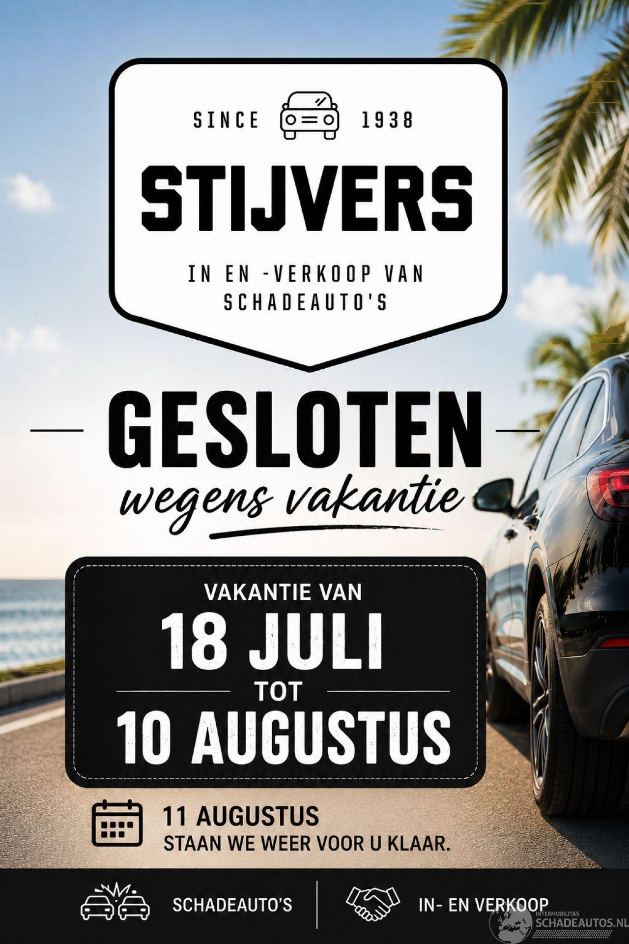 Aston Martin  LET OP 18-07 tot 10-08 GESLOTEN