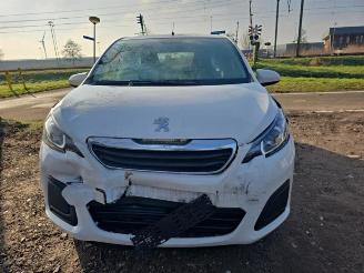 Salvage car Peugeot 108 108, Hatchback, 2014 1.0 12V VVT-i 2020/11