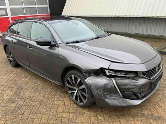 Coche siniestrado Peugeot 508 508 SW (F4/FC/FJ/FR), Combi, 2018 1.6 16V PureTech 180 2019/10