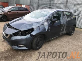 Coche siniestrado Nissan Micra Micra (K14), Hatchback, 2016 / 2024 0.9 IG-T 12V 2017/9