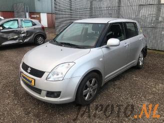 Coche siniestrado Suzuki Swift Swift (ZA/ZC/ZD1/2/3/9), Hatchback, 2005 / 2011 1.3 VVT 16V 2007/10