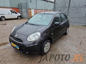 Salvage car Nissan Micra Micra (K13), Hatchback, 2010 / 2016 1.2 12V DIG-S 2013/6