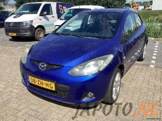 rozbiórka samochody osobowe Mazda 2 2 (DE), Hatchback, 2007 / 2015 1.5 16V S-VT 2008/2