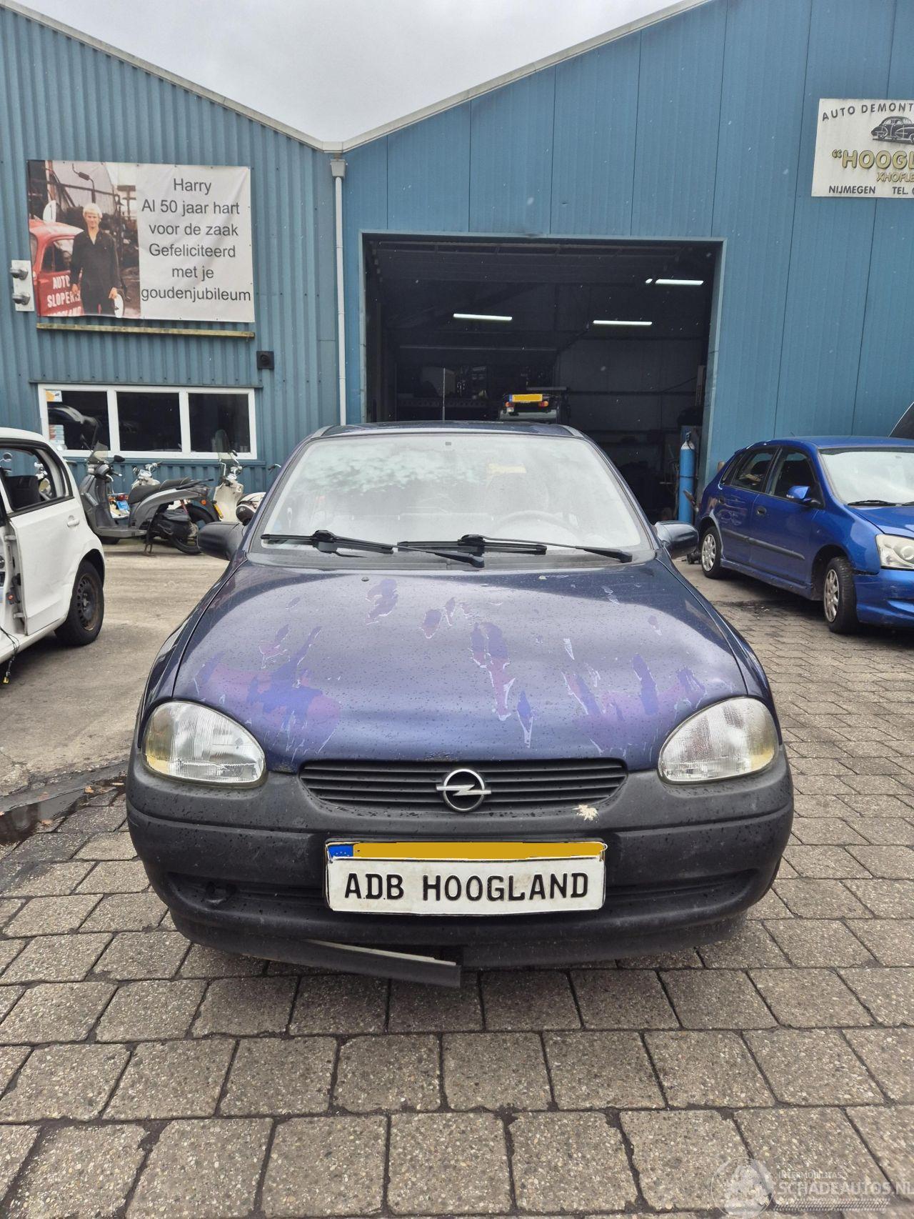 Opel Corsa B (73/78/79) Hatchback 1.2i City,Swing (C12NZ(Euro 1; Euro 2)) [33kW] 5-BAK