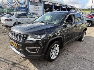 krockskadad bil auto Jeep Compass 1.3T 110KW Autom. Clima Navi Led Limited NAP 2020/7