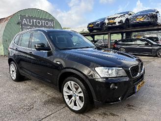 Vaurioauto  passenger cars BMW X3 2.0 Autom. 135KW xDrive Clima Navi Xenon High Executive AWD NAP 2013/1