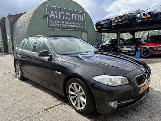 Coche accidentado BMW 5-serie 520D 135KW Autom. Pano  Clima Navi Leer High Executive 2013/1