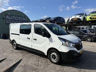 dommages fourgonnettes/vécules utilitaires Renault Trafic 1.6 DCI T29 92KW L2H1 Dubbel Cabine Navi Airco Formula Edition Yellow Energy 2018/2