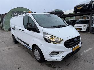 krockskadad bil bedrijf Ford Transit Custom 2.0 TDCI 96KW Clima Navi Led Schuifdeur NAP 2022/7