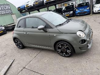Vaurioauto  passenger cars Fiat 500 0.9 Twinair 77KW Turbo Sport Navi Clima Led NAP 2017/4