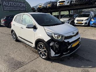 uszkodzony samochody osobowe Kia Picanto 1.0 T-GDI 101PK X-Line Clima Navi Camera Leer Led Xenon NAP 2019/8
