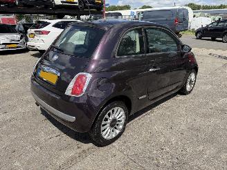 skadebil auto Fiat 500 0.9 Twinair 63KW Pano Airco Lounge NAP 2012/9