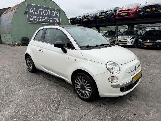 krockskadad bil auto Fiat 500C 0.9 59KW Twinair Turbo Cult Clima Led Xenon NAP 2015/6