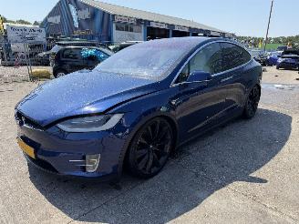 skadebil auto Tesla Model X 75D 245KW Base Clima Navi  NAP 2017/9
