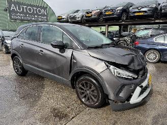 damaged passenger cars Opel Crossland 1.2 Turbo 96KW Automaat Clima Navi 360Camera Elegance 2022/2