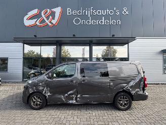 skadebil bedrijf Peugeot Expert 2.0 BlueHDI 180 Long Asphalt DC Zijschade Dubbel Cabine Export 2020/12