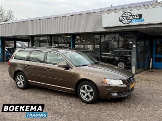 Voiture accidenté Volvo V-70 1.6 T4 Nordic+ Leer Stoelverw Navigatie Cruise 2014/5